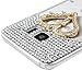 Galaxy S7 Edge Case (NOT for S7) - Mavis's Diary 3D Handmade Bling Crystal Golden Love Heart Cross with Shiny Diamonds Gems Clear Cover Hard PC Case for Samsung Galaxy S7 Edge