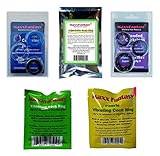 MaxxFantasy 5 Pack Combo Contain Donut, beaded, Vibrating ring, pearls vibrating ring, Penis Tie