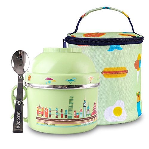 Lunch box for kids with lunch bag stainless steel vacuum bentos /…