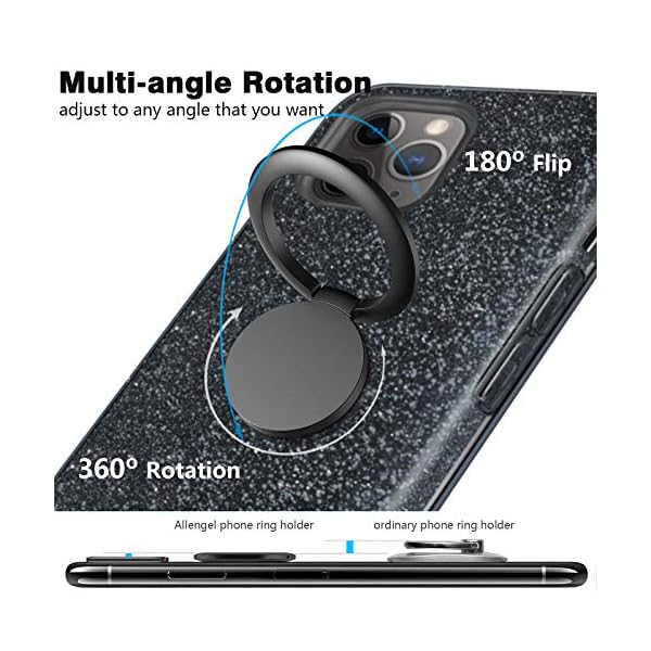 Allengel-Cell-Phone-Ring-Holder-Matte-Metal-Finger-Phone-Ring-Grip-Stand-for-Magnetic-Car-Mount-Compatible-with-All-Smartphones-Matte-Black Allengel-Cell-Phone-Ring-Holder-Matte-Metal-Finger-Phone-Ring-Grip-Stand-for-Magnetic-Car-Mount-Compatible-with-All-Smartphones-Matte-Black