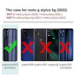 SYONER for Moto G Stylus 5G 2022 Case, Shockproof