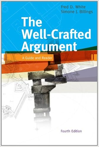 The Well Crafted Argument White Fred D Billings Simone J 9781439084083 Books