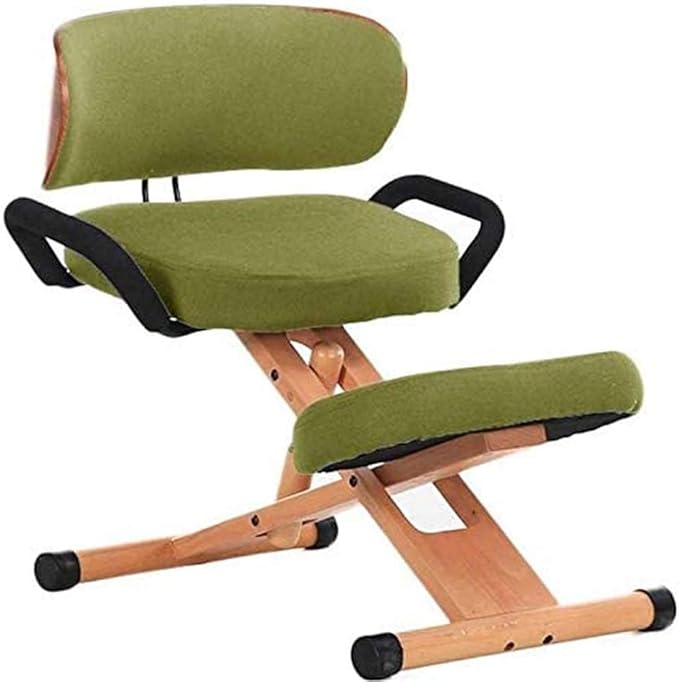 LEILEI Ergonomic Kneeling Chair,With Back Support Posture Corrective