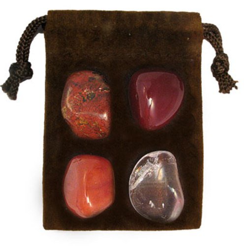 Gemstone ZODIAC KIT Crystal Healing Set - LEO