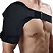 Beyoung® Shoulder Brace Support Adjustable Neoprene Single Shoulder Strap Wrap Belt Band - One Size Fits Most for Either Shoulder