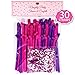 Bachelorette Party Straws + Confetti - 30 Straws - Naughty Bridal Party Supplies