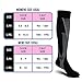Compression Socks for Men & Women, BEST Graduated Athletic Fit for Running - Boost Stamina, Circulation, Recovery - Men(Shoe Size:5-9) OR Women(Shoe Size:5.5-8.5) - Black & Grey