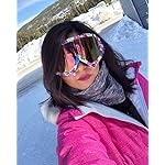 Pack of 2 Winter Neck Warmer Gaiter, Soft Polar Fleece Windproof Face Mask for Cold Weather Ski Snowboard