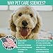 PET CARE Sciences Calming Chews for Dogs or to Calm Puppy - Natural Dog Anxiety Relief - Anti Car Motion Sickness for Dog Calming Treats - Made in The USA - 100 Tasty Turkey Flavor Chews