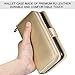 Vofolen Sliding Cover for iPhone 8 Case Wallet Credit Card Holder ID Slot Hidden Pocket Dual Layer Bumper Scratch Resistant Protective Hard Shell Hybrid Rubber Armor Case for iPhone 7 iPhone 8