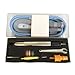 ELEOPTION Air Die Grinder, Pneumatic Micro Air Pencil Die Grinder Engraving Pen Polishing Tool Engraver Kit 65000rpm 0.4-0.6Mpa
