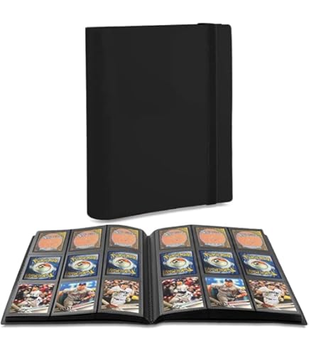 Amazon.com: PKMLIFE Trading Card Binder Holder, 9 Pockets