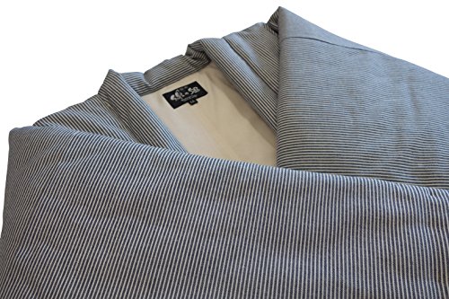 image for WATANOSATO Hickory Stripe HANTEN casual made in Japan Kimono-style Men
