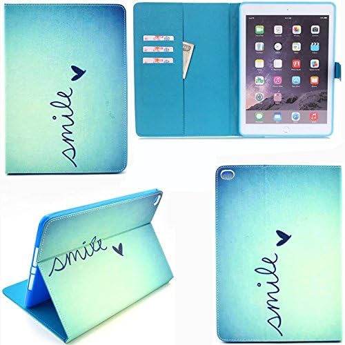 ipad mini 4 Case,Colorful Pattern Smart Case [Card Slot/Stand Function] ipad mini 4 PU Leather Fashion Case Flip Magnetic Cover Protective Cute Stand Case For ipad mini 4 (Amile)