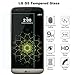 LG G5 Screen Protector - Rerii Tempered Glass Screen Protector for LG G5, High Definition, 9H Hardness, 0.3mm Thickness, Delicate Touch, Glass Screen Protector