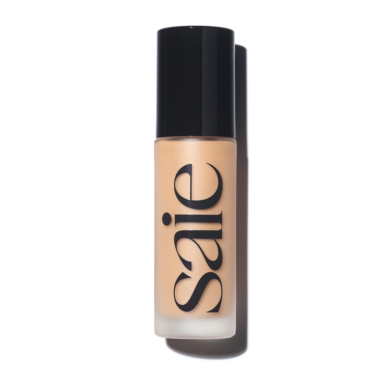 Saie Glowy Super Skin Tint Liquid Foundation - Weightless + Dewy Foundation with Lightweight Medium Coverage - Hydrating Face Makeup + Skin Care Serum Hybrid with Hyaluronic Acid - Shade 11 (1.01 oz)