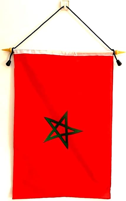 Amazon Com Morocco 12 X18 Polyester Wall Banner Flags 12 X18