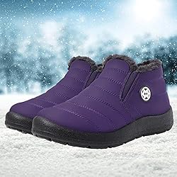 Eagsouni Womens Winter Snow Boots Warm Ankle