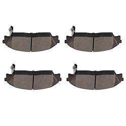 cciyu D373 Front Semi-Metallic Disc Brake Pads Kit