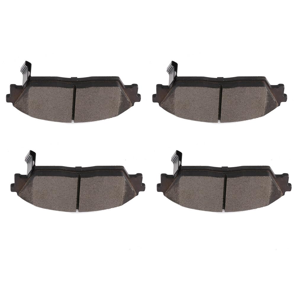 cciyu D373 Front Semi-Metallic Disc Brake Pads Kit