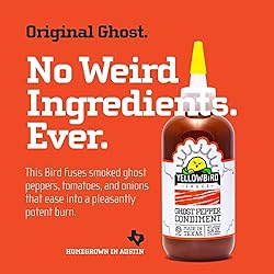 Ghost Pepper Hot Sauce by Yellowbird - Hot and