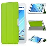 Acer Iconia One 8 B1-850 case, KuGi ® Acer Iconia One 8 B1-850 - High quality ultra-thin Smart Cover Case Only fit for Acer Iconia One 8 B1-850 tablet (Green)