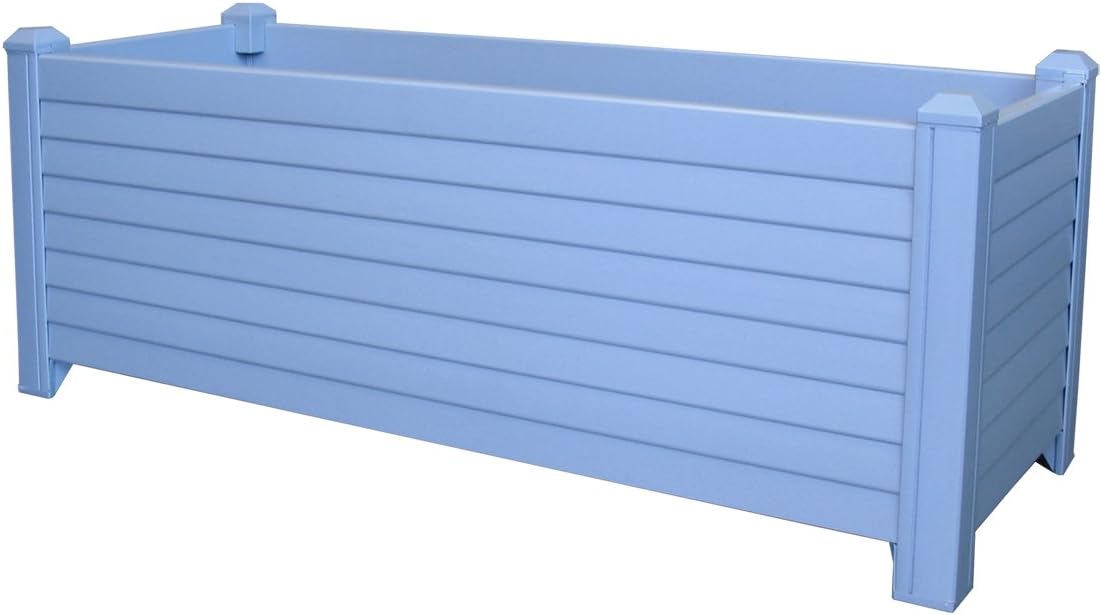 Jardinera Greenland 88x32x33 cm. Color: Azul Lavanda: Amazon.es ...