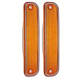 Pair of Front Signal Side Marker Lights Lamps with
