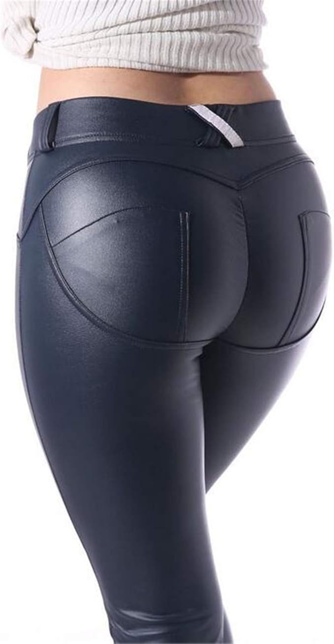 leather yoga pants