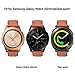 TOROTOP Band for Galaxy Watch 42mm Bands Women/Galaxy Watch Active Band, 20MM Genuine Leather Strap Replacement Band Strap Compatible for Samsung Galaxy Watch 42mm Bands/Gear Sport Band