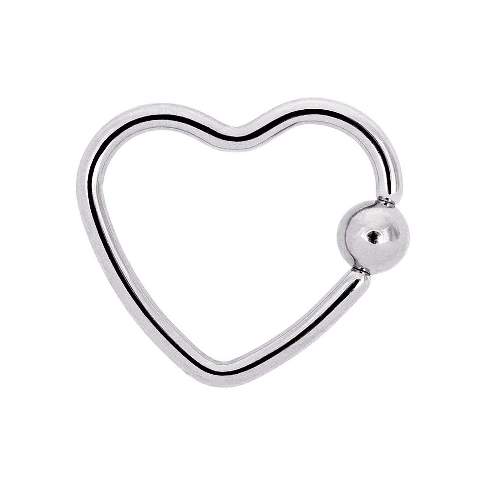 Blue Banana Body Piercing BCR Daith en Acero Quirúrgico 1.2mm ...