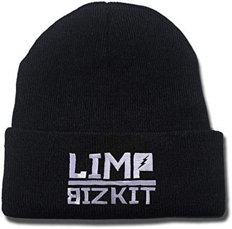 Limp Bizkit Band Logo Beanie Fashion Unisex Embroidery Beanies Skullies Knitted Hats Skull Caps