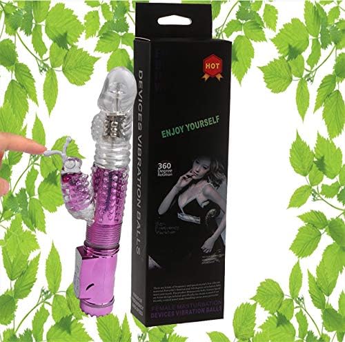 12 Speeds Thrusting Rotating Viberate Large Size Rabbit Pleasure Sport Toys for Women