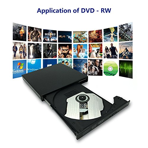 tengertang USB External bluray Drive, Portable DVD Burner,BDROM,DVD