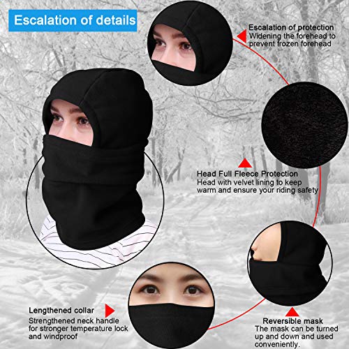2 Balaclava+Winter+Windproof+Fleece+Sports