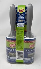 Scotch-Brite 3M Lint Roller 475 Sheets Large Debris Pick Up view 4