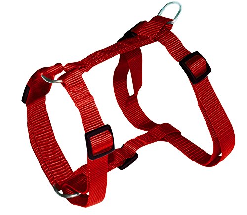 CROCI Nylon Harness, Large, Red