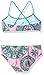 Kanu Surf Girls' Jasmine Flounce Bikini Beach Sport 2-Piece Swimsuit