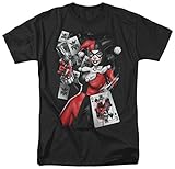 DC Comics Men's Batman Smoking Gun T-Shirt, Black, Medium