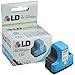 LD © Remanufactured Replacement Ink Cartridge for Hewlett Packard C8774WN (HP 02) Light Cyan
