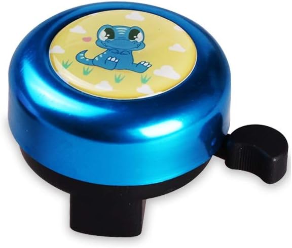 MINI-FACTORY Bike Bell for Boys, Bicycle Handlebar Cute Fire Truck/Police Car/Dino/Fish/Bike Safe Cycling Ring Horn for Kids