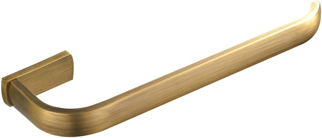 Bathfirst - Toallero de pared para baño (29,5 cm, latón)