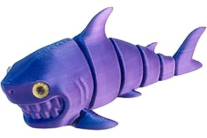 Jouet articulé imprimé en 3D en forme d'anguille de mer - Figurine réaliste d'animaux marins - Jouets pour tout-petits - Hall