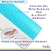 Alapi | Half Moon Pillow Bolster Wedge | Premium Memory Foam with Cooling Gel | Back Pain Relief | Knee Pillow Relives Stress Back, Stomach and Side Sleepers | Ultra-Soft Washable Cover | White