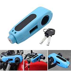Motorfiets Remslot – MASO Motor Motorfiets Stuur Gaspedaal Grip Lock Anti-diefstal Rem Level Lock voor Bike Scooter…