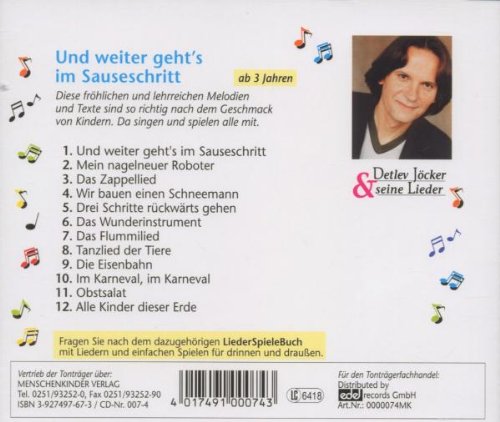 Und Weiter Geht S Im Sauseschritt Detlev Jokers Bunte Liederwelt Jocker Detlev Jocker Detlev Amazon De Musik