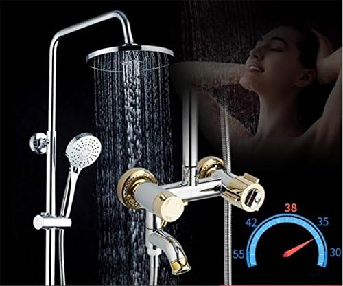 FFJTS Boosting Water-Saving Shower Nozzle Thermostatic Shower Set