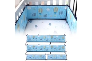 GENERIC Soft and Breathable Mesh Liner Padded Thick， 4 Pcs of Crash Pads for Sides,Easy to Install (Happy Polly)