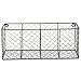 DII Chicken Wire Collection Farmhouse Vintage Wall Baskets, Medium Basket, Vintage Grey