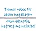 Tent Lights for Kids, Teepee Lights Fit Most 4 Pole Tents, Great Bedroom Decorations, Light Up Their Room, Great Accessories for Reading, Neat Installation You Only See When the Fairy Lights are On